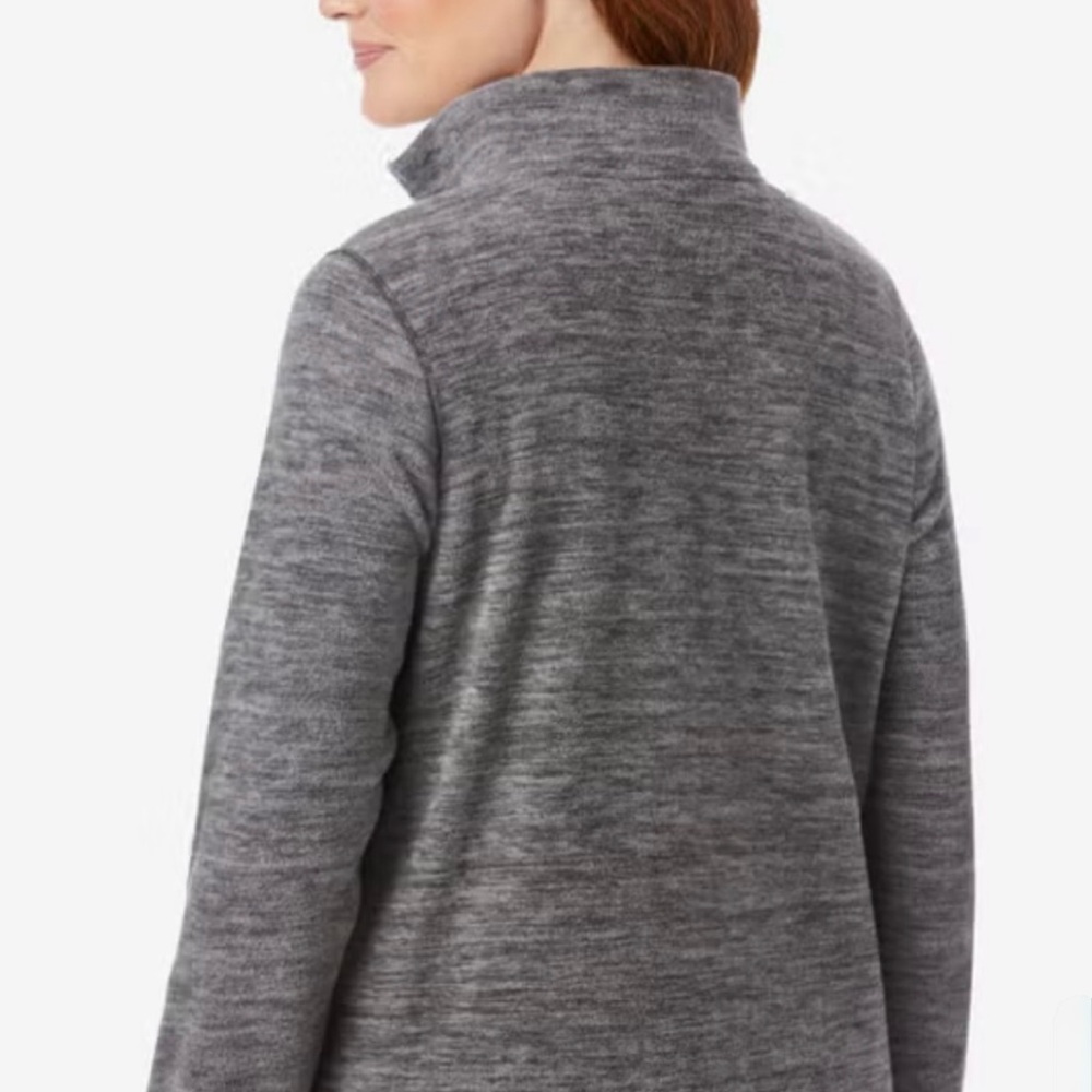 Microfleece Quarter-Zip Pullover - Picture 3 of 3